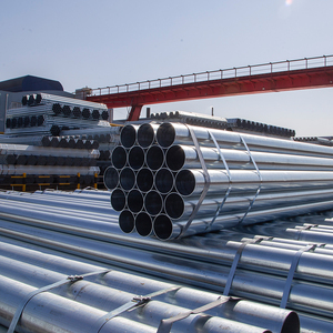 USI galvanizzare i materiali da costruzione del tubo d'acciaio e l'impalcatura di costruzione immobiliare hanno galvanizzato il tubo rotondo dell'impalcatura - Product Image 3