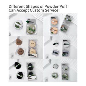 Meilleure vente éponge de beauté noire <span class=keywords><strong>Blender</strong></span> doux multicolore personnalisé sans latex pour le visage poudre bouffée conteneur <span class=keywords><strong>utilisation</strong></span> du fond de teint - Product Image 6