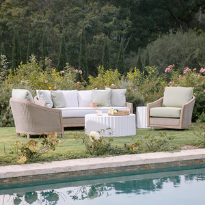 Silla de Jardín Tejida de Lujo para Todo Clima, Muebles de Exterior, Patio de Hotel, Sillas de Jardín Hechas a Mano de Madera de Teca - Product Image 2