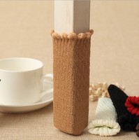 Couverture de meubles antidérapante chaussette à tricoter chaise de Table casquette de jambe chaise pieds chaussettes casquette de chaise chaussettes