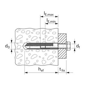 FISCHER - 50565 Rosca interna métrica electro zincado ancla RG - EAN 4006209505656 ANCLAJES QUÍMICOS FIJACIONES - Product Image 2