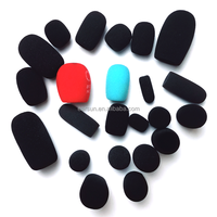 Livraison Gratuite – Housses en Mousse Colorées pour Microphones Portables 30*23*10mm – Accessoires Anti-Vent pour Micros Filaire et Sans Fil