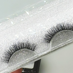 Fluffy 3D Precio a granel <span class=keywords><strong>Siberia</strong></span> Mink Full Strip 5d Mink Natural Soft Real Hair Lashes Venta al por mayor 1520mm Lashes Proveedor - Product Image 3