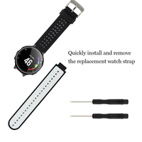 Tali Jam Tangan Pengganti Upro, Tali Warna-warni untuk Garmin Forerunner 220/230/235/620/630/735, Tali Jam Pintar