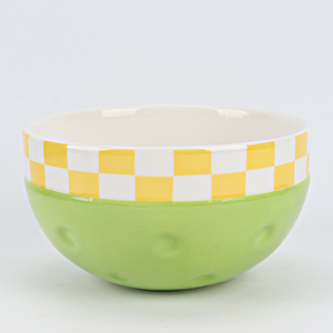 Cuenco de cerámica Pickleball personalizado para servir-Diseño deportivo caprichoso para decoración de buffet de fiesta y <span class=keywords><strong>restaurante</strong></span> - Product Image 1