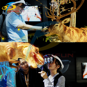 Công Nghệ Mới Hỗn Hợp Thực Tế Trò Chơi Mr <span class=keywords><strong>AR</strong></span> VR Nhiều Người Chơi 3D Jurassic Thực Tế Ảo Phòng Cho Trẻ Em - Product Image 4