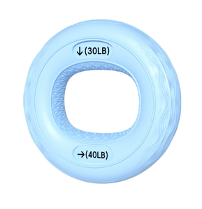 Anneau <span class=keywords><strong>de</strong></span> préhension en silicone haute élasticité, conception double résistance, entraîneur <span class=keywords><strong>de</strong></span> main pour athlètes, musiciens, dactylographes, soin des mains et <span class=keywords><strong>exercices</strong></span> - Product Image 2