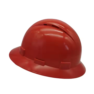 Protection de la tête de l'industrie de la construction <span class=keywords><strong>Casque</strong></span> de sécurité en HDPE ventilé/non ventilé à bord complet - Product Image 4