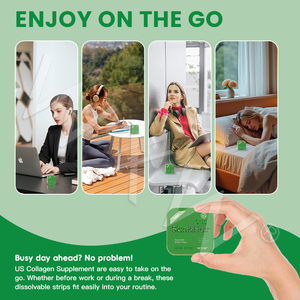 Bon marché Vente en gros Personnalisé Mode Biotine Naturelle Film Oral Biotine Organique Bandes Orales Absorption Sublinguale Bandes Orales - Product Image 5