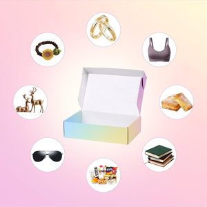 Boîtes d'expédition colorées, petites boîtes en carton ondulé colorées, boîtes d'expédition pour les petites entreprises, emballages pour envois postaux - Product Image 6