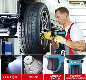 Latest Japanese Industrial-Grade Lithium-Ion Electric Wrench Rechargeable 12V <b>Impact</b> Wrench 1000 Nm Torque Wrench - Product Image 6
