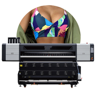 Impresora de Gran Formato para Camisetas, Plotter Digital de Sublimación Textil, Impresora de Inyección de Tinta para Sublimación Textil