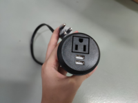 Multiprise portable 10A avec 2 prises USB et prises standard USA/US pour usage commercial – Vente en gros