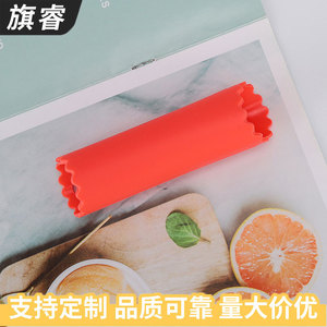 <b>Silicone</b> Garlic Peeler Manual Press Type Food Grade For Peeling Garlic Herb Spice <b>Tools</b> - Product Image 2