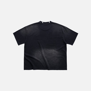 เสื้อยืดทรงบ็อกซี่สีดำลุควินเทจ The Loop ผ้าฝ้าย 100% ทรงโอเวอร์ไซส์ ลายกราฟิก สไตล์สตรีทแวร์ ลำลอง ใส่ได้ทั้งชายและหญิง - Product Image 4