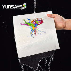 Película de inyección de tinta de vinilo imprimible A4 impermeable Arco Iris vinilo holográfico papel adhesivo para inyección de tinta láser - Product Image 1