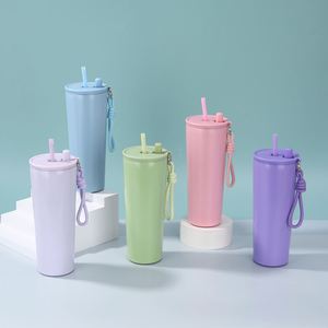Vaso Térmico de Acero Inoxidable 304 de Doble Capa con Aislamiento al Vacío, 710 ml, Portátil para Viajes, Auto, Café, con Pajita y Asa - Product Image 4