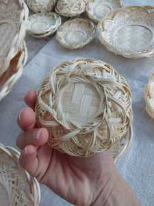 Wood Tea <b>Cup</b> <b>Mat</b> Wooden <b>Cup</b> Coaster <b>Mats</b> & Pads Set Customized Shape Bamboo coasters - Product Image 3