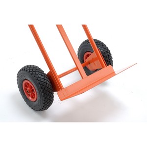 GE020 Hand Cart with Fixed Blade and Pneumatic Wheels Product Category <b>Trolleys</b> - Product Image 4