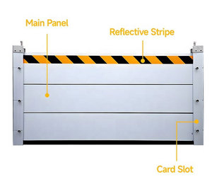 Compuertas de Aluminio Desmontables de Alta Calidad, Barreras Contra Inundaciones, Paneles de Control de Inundaciones Premium, Barrera Contra Inundaciones de Montaje Rápido - Product Image 4
