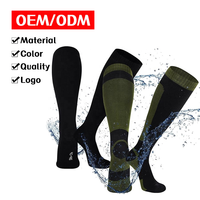 Chaussettes d'été unisexes personnalisées en nylon respirant à 3 couches, imperméables, à séchage rapide, pour la randonnée, le ski, le camping en plein air et la pêche à la pêche au wading