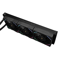 Refroidisseur de processeur liquide Thermalright Core Matrix 360 BLACK avec trois ventilateurs PWM 2150RPM pour LGA1700 AM5