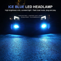 Feux antibrouillard LED EURS H3 H7 H8 H11 3030 24SMD, double couleur, ampoule anti-brouillard 9006 9005 28W 12V, garantie 1 an pour voitures, super lumineux