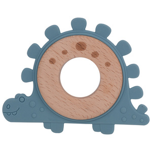 Pegamento para dientes de bebé de 0 a 3 años, pegamento de dibujos animados para niños, lindo juguete de silicona para dientes de grado alimenticio, pegamento para dientes, silicona Animal - Product Image 1