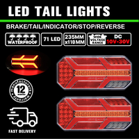 Feu Stop pour Camion et Remorque, Clignotant LED, Feu de Position Latéral LED pour Camion et Remorque