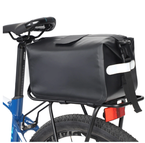 Amostra grátis Waterproof Bicicleta Ebike Saddle <span class=keywords><strong>Bag</strong></span> Ciclismo Pannier Trunk Carrier para Viagem Outdoor <span class=keywords><strong>Bike</strong></span> Rack <span class=keywords><strong>Bag</strong></span> - Product Image 2