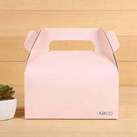 Fabricant de boîtes à gâteaux jetables écologiques personnalisées en carton kraft UV dossiers jetables pour expédition d'emballage d'aliments cuits au four