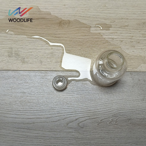 Plancher en stratifié à noyau noir <span class=keywords><strong>super</strong></span> imperméable Conception à chevrons Plancher en bois à verrouillage par clic Class33 8mm 12mm Panneau de stratifié - Product Image 5