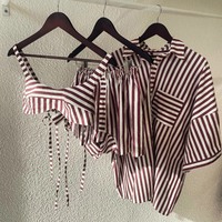 Ensemble décontracté de haute qualité en lin 100% : chemise à manches courtes à boutonnage simple et short, style vacances, nouvelle collection printemps 2026, personnalisable
