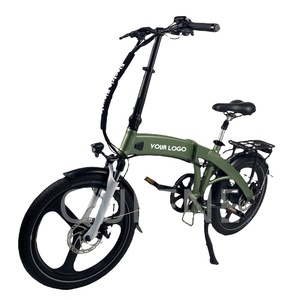 QUEENE/OEM 36V 2A 전기 자전거 고탄소강 포크 전기 자전거 25 km/h 접이식 전기 사이클링 - Product Image 1