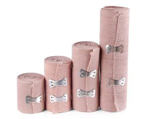 Bandages élastiques de haute qualité, rouleaux de bandages élastiques, premiers secours, soulagement de la douleur - Product Image 4
