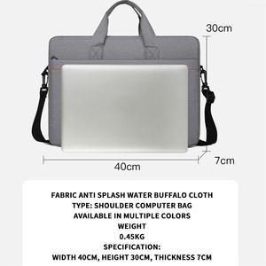 Mallettes hydrofuges pour ordinateurs portables sacs à main sacs à <span class=keywords><strong>bandoulière</strong></span> <span class=keywords><strong>sac</strong></span> d'<span class=keywords><strong>ordinateur</strong></span> décontracté - Product Image 2