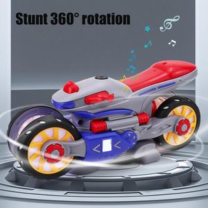 Ept thiết kế mới của trẻ em âm nhạc điện ROTARY phổ trẻ em Đồ chơi xe máy đầy màu sắc đèn điện xe đồ chơi - Product Image 6