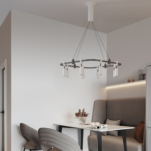 Copper Customized European LED Track Lighting Kit Brass Ceiling Track Spot <b>Light</b> for Living Room or Kitchen Slideable Fuxture - Product Image 2