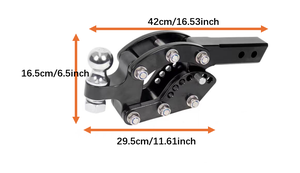 Nouveau 2 "-8" réglable remorque <span class=keywords><strong>attelage</strong></span> montage hors route voiture attelages en acier remorque <span class=keywords><strong>crochet</strong></span> <span class=keywords><strong>caravane</strong></span> et bateau remorque <span class=keywords><strong>crochet</strong></span> de remorquage - Product Image 5
