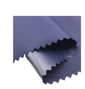 functional windproof 190T polyester taffeta bonded TPU fabric for outdoor jacket down trench coat