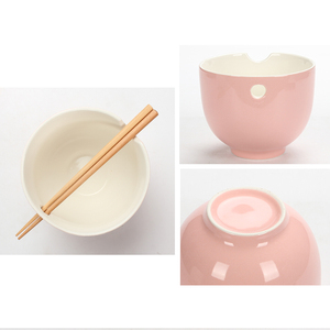 Ramen-cuenco <span class=keywords><strong>de</strong></span> cerámica <span class=keywords><strong>de</strong></span> estilo japonés para <span class=keywords><strong>arroz</strong></span>, fideos, picar, palos, juego <span class=keywords><strong>de</strong></span> cuencos para <span class=keywords><strong>sopa</strong></span> y palillos, personalizado - Product Image 3
