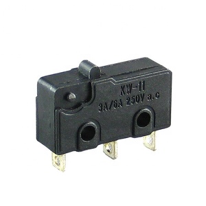 Venta directa de fábrica Yongxing KW11 3A 250V 3 pines palanca larga negro Micro interruptor UL <span class=keywords><strong>CE</strong></span> - Product Image 1