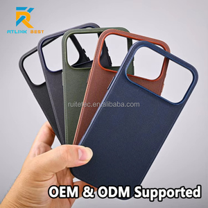 Funda para Teléfono con Textura de Lino para <span class=keywords><strong>iPhone</strong></span> 17 Pro Max, Funda TechWoven con Logotipo Personalizado y Función de Cordón para <span class=keywords><strong>iPhone</strong></span> 18 - Product Image 1