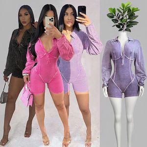 Camiseta de manga larga para mujer, estilo vintage, informal, ajustada, de cintura alta, ecológica, transpirable, mezcla de algodón, tejido de punto, para verano - Product Image 3