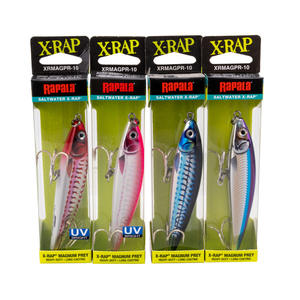 Leurre de pêche <span class=keywords><strong>Rapala</strong></span> Submerged Pencil XRMAGPR, appât artificiel dur, hameçons en acier inoxydable, 41g, pêche en mer, longue portée, maquereau - Product Image 1