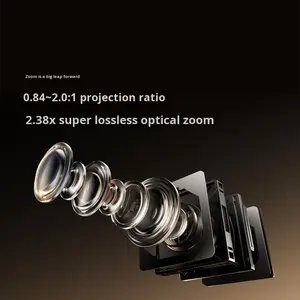 Projecteur laser tricolore <span class=keywords><strong>4K</strong></span> Hisense Vidda C5 Boundless Master pour cinéma maison, <span class=keywords><strong>6800</strong></span> CVIA, haute luminosité, 240 Hz, 3D - Product Image 5