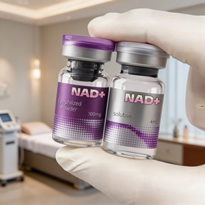 <span class=keywords><strong>Ampoules</strong></span> de poudre lyophilisée NAD+ Peptide anti-âge NAD Plus Peptide 100mg PDRN & NAD+ Peptide prêtes à être expédiées – Soin booster cutané - Product Image 1
