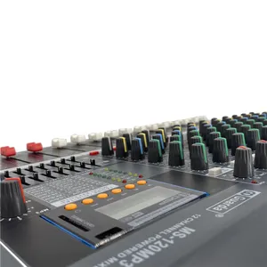 Echo-mezclador de audio integrado, de 12 canales consola de audio, profesional, digital, amplificador de potencia