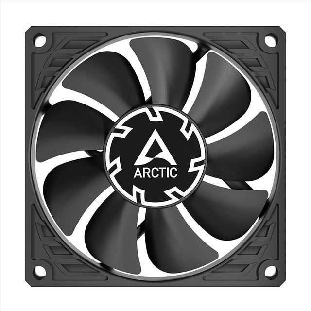 Intelligent 15mm Chassis Fan with 8CM for Arctic P8 Slim PWM Heatsink Air-Cooled CPU Cooling for Computer Cases
