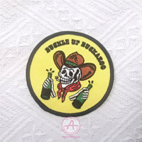 Patch Design Broderie Livraison rapide Date Vente en gros Produit Fer sur support Sergé Laser Patch Design mignon